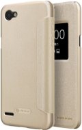 Nillkin Sparkle S-View pre LG Q6 Gold - Puzdro na mobil