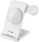 Charging Stand Nillkin PowerTrio 3v1 Bezdrátová Nabíječka MagSafe pro Apple Watch White (MFI) - Nabíjecí stojánek