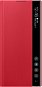 Samsung Clear View flip tok Galaxy Note10 készülékhez, piros - Mobiltelefon tok