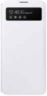 Samsung S View flip tok Galaxy A51 készülékhez, fehér - Mobiltelefon tok