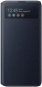 Samsung Galaxy Note10 Lite fekete S View okos flip tok - Mobiltelefon tok
