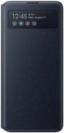 Samsung Galaxy Note10 Lite fekete S View okos flip tok - Mobiltelefon tok
