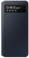 Samsung EF-EA415PB S View Wallet Galaxy A41 - fekete - Mobiltelefon tok