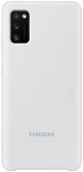 Samsung EF-PA415TW Silicone Cover Galaxy A41, White - Kryt na mobil