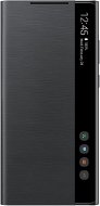 Samsung Clear View Flip tok Galaxy Note20 készülékhez, fekete - Mobiltelefon tok