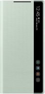 Samsung Clear View Flip tok Galaxy Note20 készülékhez, mentazöld - Mobiltelefon tok