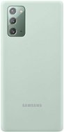 Samsung Silikon Back Cover für Galaxy Note20 Menthol Green - Handyhülle