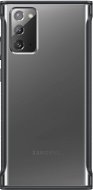 Samsung Priehľadný ochranný kryt na Galaxy Note20 čierny - Kryt na mobil