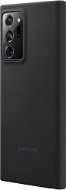 Samsung Silikónový zadný kryt na Galaxy Note20 Ultra 5G čierny - Kryt na mobil
