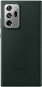 Samsung bőr hátlap a Galaxy Note20 Ultra 5G készülékhez zöld - Telefon tok