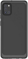 Samsung Polopriehľadný zadný kryt na Galaxy A31 čierny - Kryt na mobil