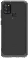 Samsung halbtransparente Handyhülle Rückseite für Galaxy A21s schwarz - Handyhülle