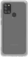 Samsung Semi-Transparent Back Cover for Galaxy A21s Transparent - Phone Cover