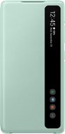 Samsung Galaxy S20 FE Flipové puzdro Clear View mentolovo zelené - Puzdro na mobil