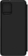 Samsung Flip tok - Galaxy A02s fekete - Mobiltelefon tok