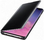 Samsung Galaxy S10+ Clear View Cover čierne - Puzdro na mobil