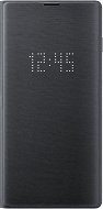 Samsung Galaxy S10 LED View Cover, fekete - Mobiltelefon tok