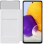 Puzdro na mobil Samsung flipové puzdro S View na Galaxy A72 biele - Pouzdro na mobil