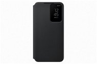 Samsung Galaxy S22 5G fekete Clear View flip tok - Mobiltelefon tok