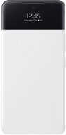 Samsung Galaxy A53 5G Flipové puzdro S View biele - Puzdro na mobil