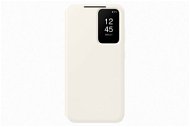 Samsung Galaxy S23 Flip tok Smart View Cream - Mobiltelefon tok