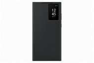 Samsung Galaxy S23 Ultra Flip tok Smart View Fekete - Mobiltelefon tok
