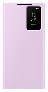 Samsung Galaxy S23 Ultra Smart View Lilac Flip tok - Mobiltelefon tok