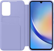 Samsung Flip Case Smart View für Galaxy A34 Blueberry - Handyhülle