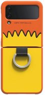 Samsung Silicone Cover Ring Z Flip4, Bart Simpson - Phone Case