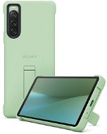 Handyhülle Sony Stand Cover Xperia 10 V 5G, Green - Pouzdro na mobil