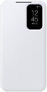 Samsung Galaxy S23 FE Flip tok Smart View, fehér - Mobiltelefon tok