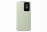 Handyhülle Samsung Galaxy S24 Flip-Hülle Smart View Light Green - Pouzdro na mobil