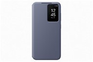 Handyhülle Samsung Galaxy S24 Flip-Hülle Smart View Violett - Pouzdro na mobil