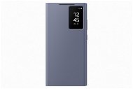 Samsung Galaxy S24 Ultra Flipové pouzdro Smart View Violet - Pouzdro na mobil