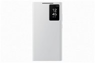 Samsung Galaxy S24 Ultra Flipové pouzdro Smart View White - Pouzdro na mobil