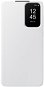 Mobiltelefon tok Samsung Galaxy A55 Smart View fehér flip tok - Pouzdro na mobil