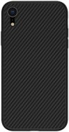 Nillkin Synthetic Fiber Ochranný Zadný Kryt Carbon pre Apple iPhone XR black - Kryt na mobil