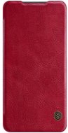 Nillkin Qin Book tok Samsung M10 készülékhez, piros - Mobiltelefon tok