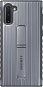 Samsung Hardened Protective Back Case mit Ständer für Galaxy Note10 Silver - Handyhülle