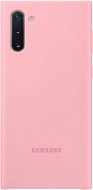 Samsung Galaxy Note10 rózsaszín szilikon tok - Telefon tok