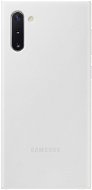 Samsung Leder Back Cover für Galaxy Note10 weiß - Handyhülle