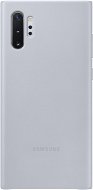 Samsung Kožený zadný kryt na Galaxy Note10+ sivý - Kryt na mobil
