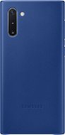 Samsung Leather Back Case for Galaxy Note10 blue - Phone Cover