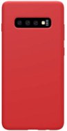 Nillkin Flex Pure szilikontok Samsung Galaxy S10 készülékhez, piros - Telefon tok