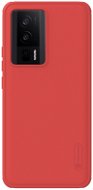 Handyhülle Nillkin Super Frosted PRO Back Cover für Poco F5 Pro 5G rot - Kryt na mobil