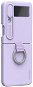 Nillkin CamShield Silky Silikónový Kryt na Samsung Galaxy Z Flip 4 5G Misty Purple - Kryt na mobil