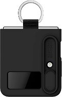 Phone Cover Nillkin CamShield Silky Silikonový Kryt pro Samsung Galaxy Z Flip 4 5G Classic Black - Kryt na mobil