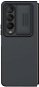 Phone Cover Nillkin CamShield Silky Silikonový Kryt pro Samsung Galaxy Z Fold 4 5G Black - Kryt na mobil