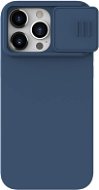 Nillkin CamShield Silky Silikónový Kryt na Apple iPhone 15 Pro Max Midnight Blue - Kryt na mobil