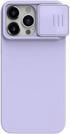 Nillkin CamShield Silky Silikónový Kryt na Apple iPhone 15 Pro Max Misty Purple - Kryt na mobil